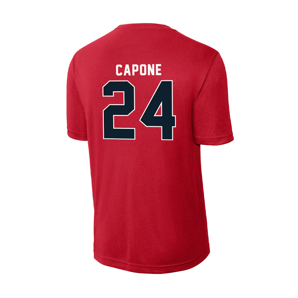 Dallas Baptist - NCAA Men's Tennis : Zach Capone - Activewear T-Shirt-1