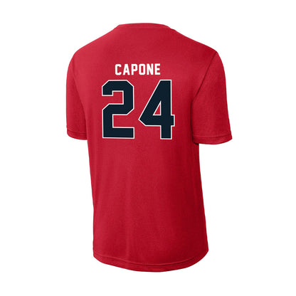 Dallas Baptist - NCAA Men's Tennis : Zach Capone - Activewear T-Shirt-1
