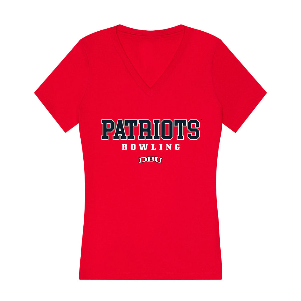  - NCAA Women's Bowling : Jayden Palmer - Women's V-Neck T-Shirt-0