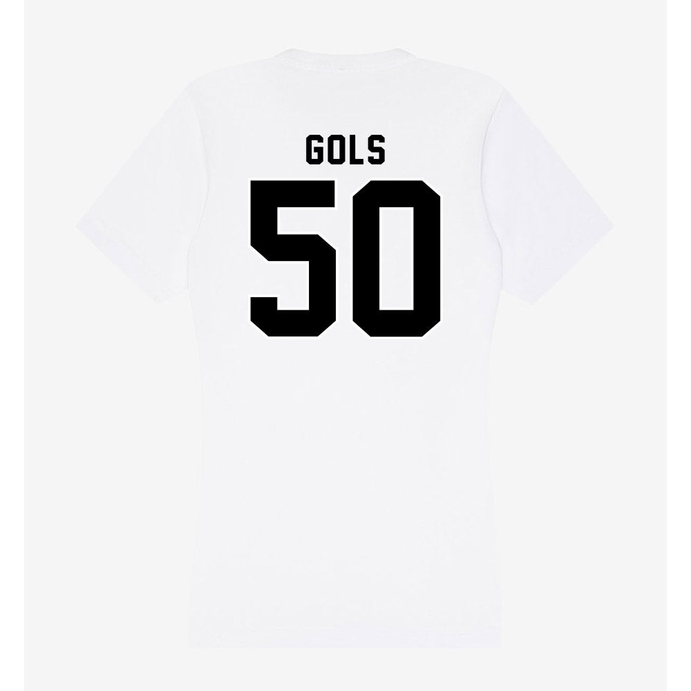 Providence - NCAA Men's Lacrosse : Colin Gols - Women's V-Neck T-Shirt-1
