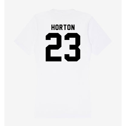 Providence - NCAA Men's Lacrosse : Vincent Horton - Women's V-Neck T-Shirt-1