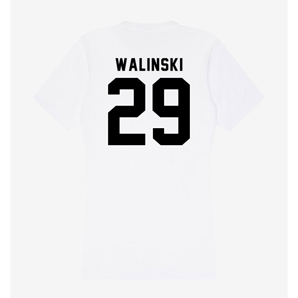 Providence - NCAA Women's Ice Hockey : Hope Walinski - Women's V-Neck T-Shirt-1