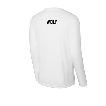 Providence - NCAA Men's Swimming & Diving : Colin Wolf - Activewear Long Sleeve T-Shirt-1