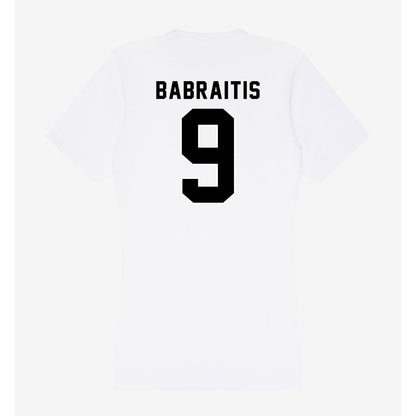 Providence - NCAA Women's Basketball : Austeja Babraitis - Women's V-Neck T-Shirt-1