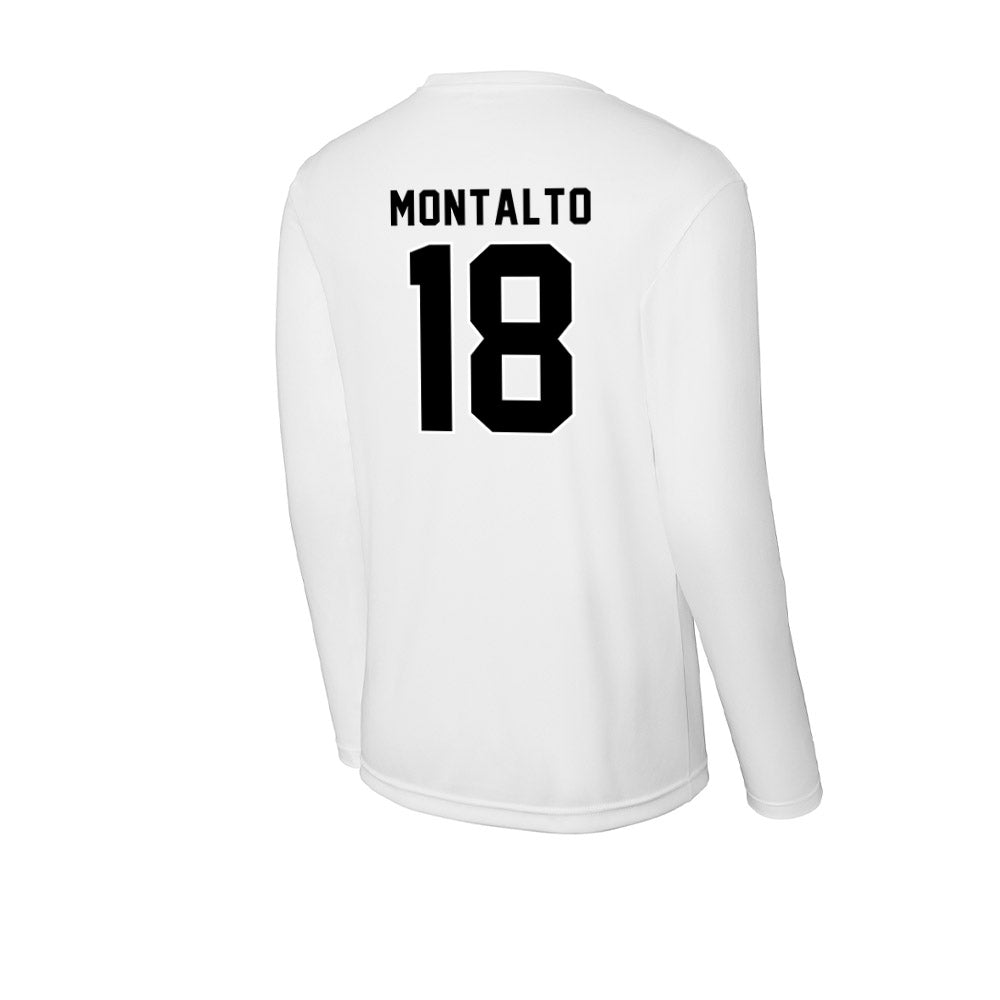 Providence - NCAA Men's Soccer : Sam Montalto - Activewear Long Sleeve T-Shirt-1