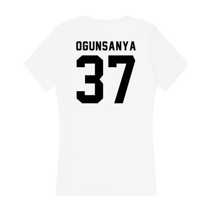 Providence - NCAA Men's Soccer : Khayr Ogunsanya - Women's V-Neck T-Shirt-1