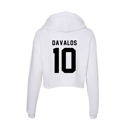 Providence - NCAA Women's Tennis : Elisa Davalos - Women's Crop Fleece Hoodie-1