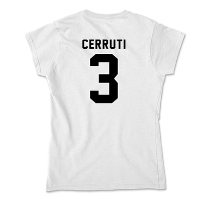 Providence - NCAA Women's Ice Hockey : Cali Cerruti - Soft Style Women’s T-Shirt-1