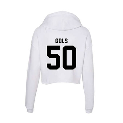 Providence - NCAA Men's Lacrosse : Colin Gols - Women's Crop Fleece Hoodie-1