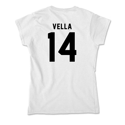 Providence - NCAA Men's Soccer : Michael Vella - Soft Style Women’s T-Shirt-1