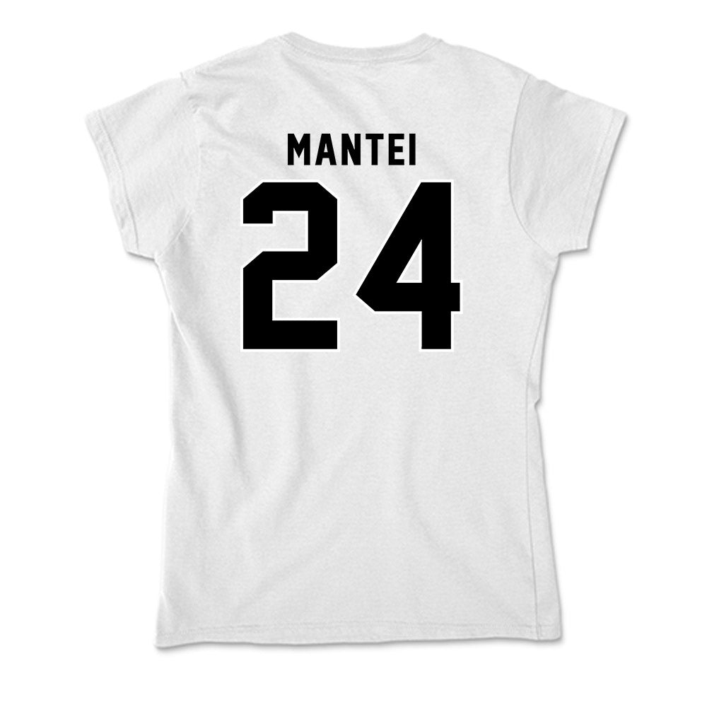 Providence - NCAA Men's Ice Hockey : Quinn Mantei - Soft Style Women’s T-Shirt-1