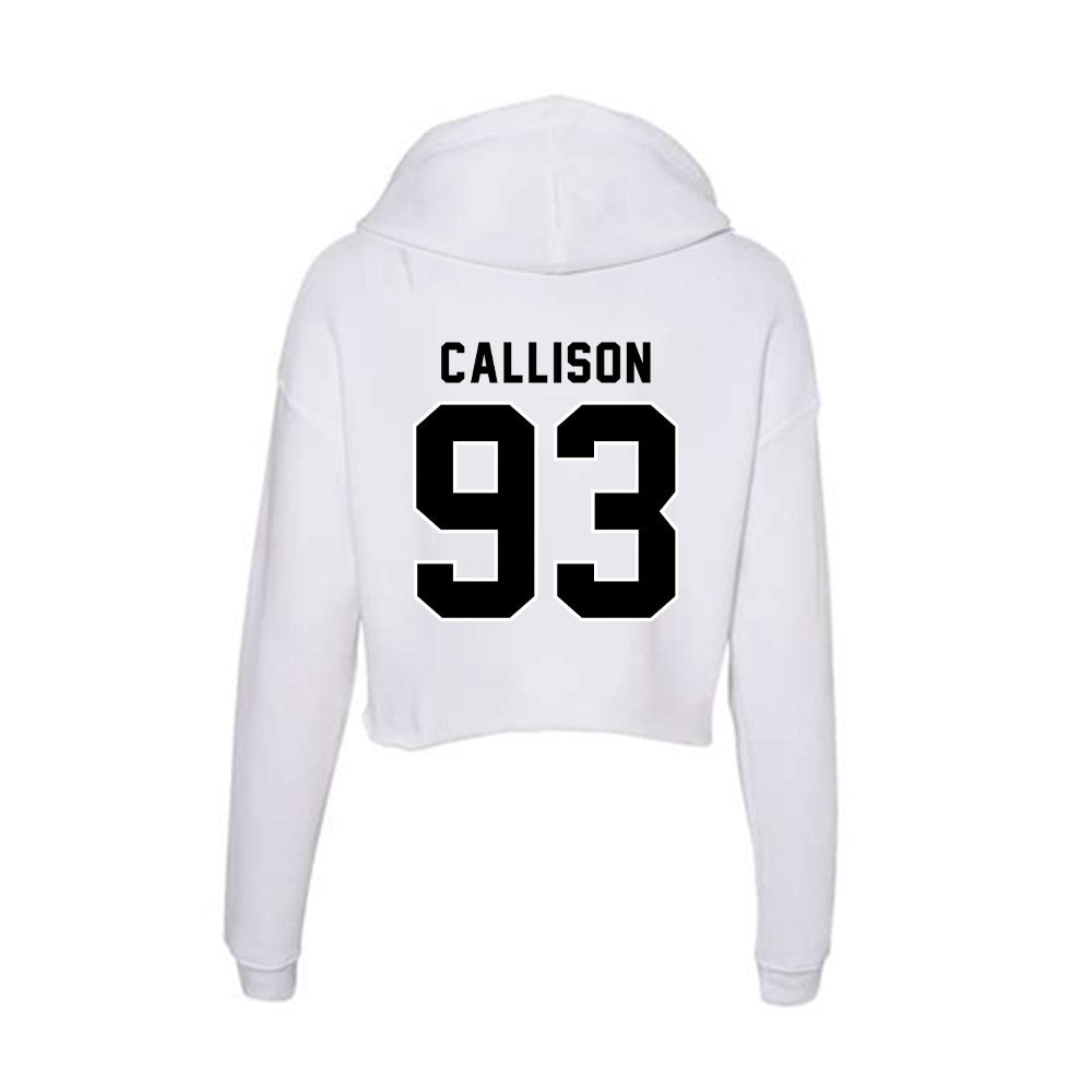 Providence - NCAA Women's Field Hockey : Avery Callison - Women's Crop Fleece Hoodie-1