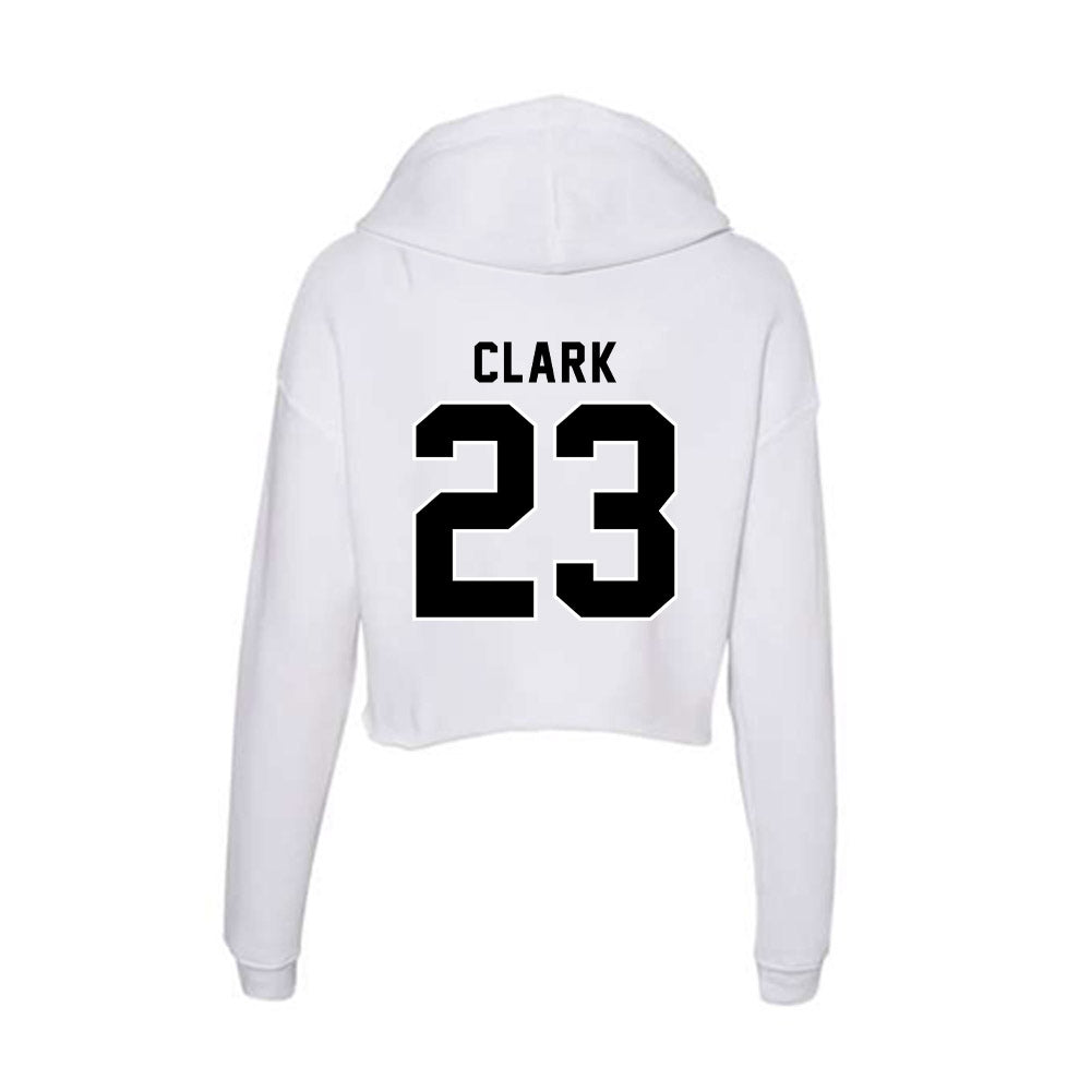 Providence - NCAA Men's Lacrosse : Sam Clark - Women's Crop Fleece Hoodie-1