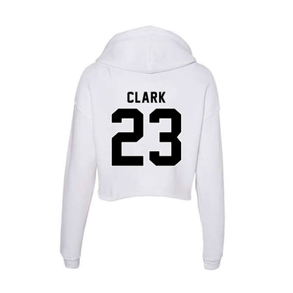 Providence - NCAA Men's Lacrosse : Sam Clark - Women's Crop Fleece Hoodie-1