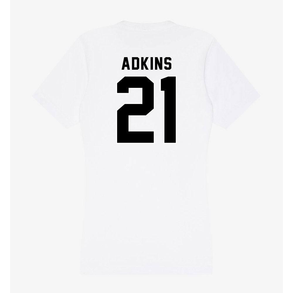 Providence - NCAA Women's Volleyball : Sophia Adkins - Women's V-Neck T-Shirt-1