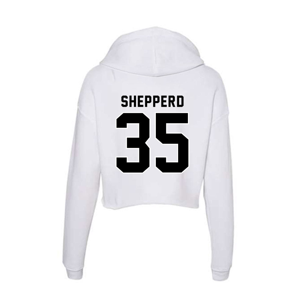 Providence - NCAA Men's Soccer : Hayden Shepperd - Women's Crop Fleece Hoodie-1
