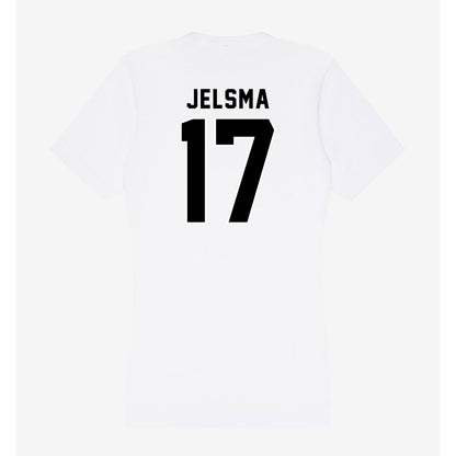 Providence - NCAA Men's Ice Hockey : Beau Jelsma - Women's V-Neck T-Shirt-1