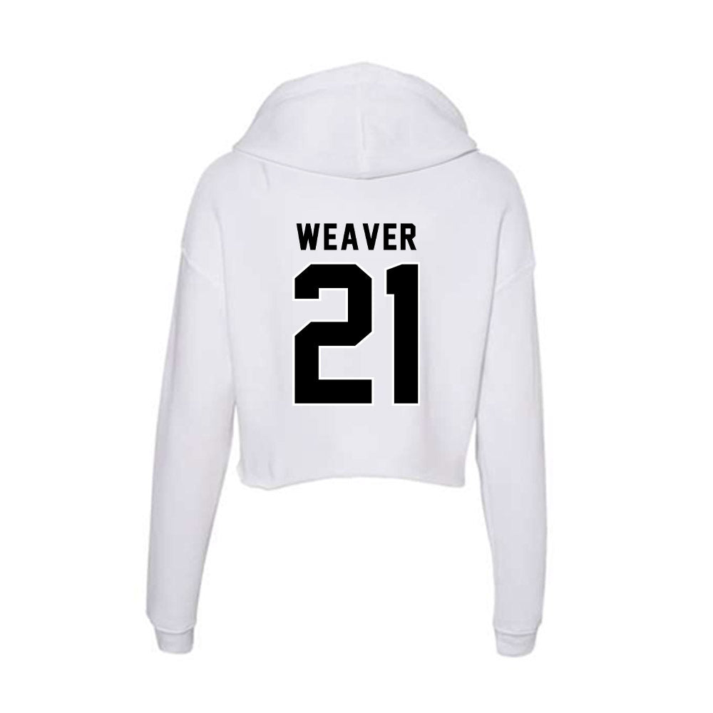Providence - NCAA Softball : Becca Weaver - Women's Crop Fleece Hoodie-1