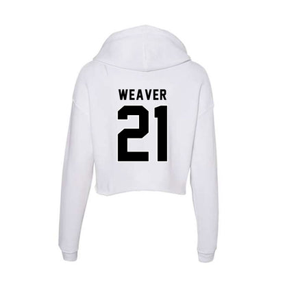 Providence - NCAA Softball : Becca Weaver - Women's Crop Fleece Hoodie-1