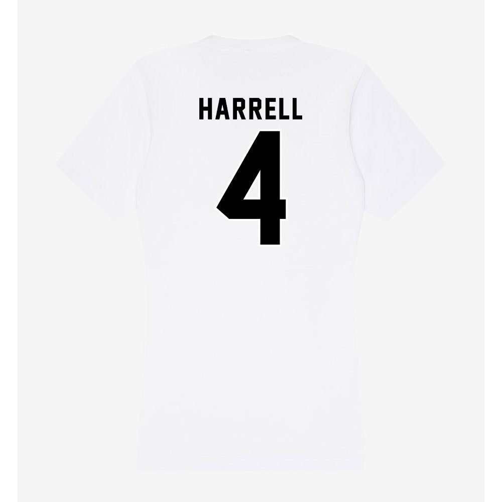 Providence - NCAA Men's Basketball : Jaylen Harrell - Women's V-Neck T-Shirt-1