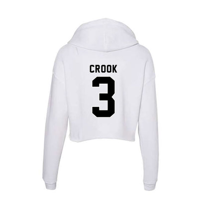Providence - NCAA Women's Field Hockey : Cami Crook - Women's Crop Fleece Hoodie-1