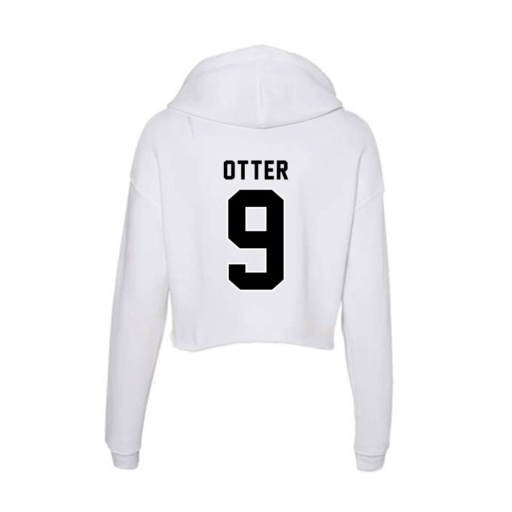 Providence - NCAA Women's Volleyball : Tori Otter - Women's Crop Fleece Hoodie-1