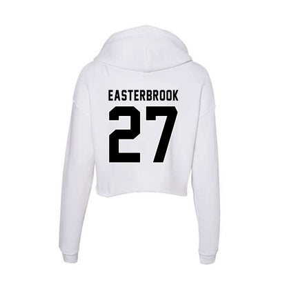 Providence - NCAA Women's Volleyball : Kaia Easterbrook - Women's Crop Fleece Hoodie-1