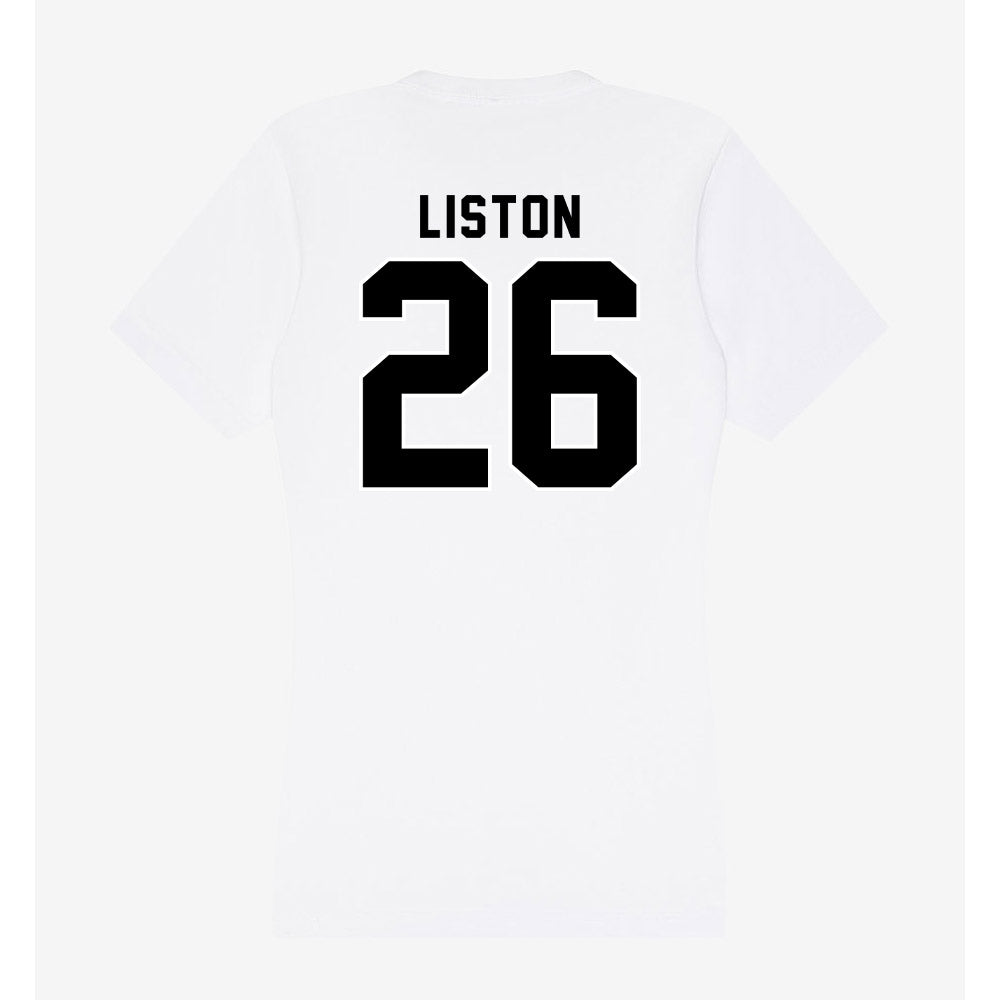 Providence - NCAA Men's Lacrosse : Spencer Liston - Women's V-Neck T-Shirt-1