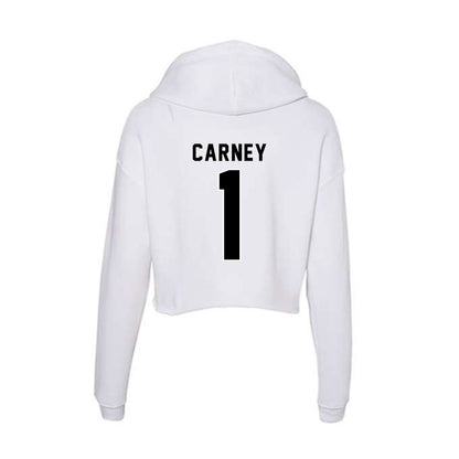 Providence - NCAA Men's Soccer : Ryan Carney - Women's Crop Fleece Hoodie-1