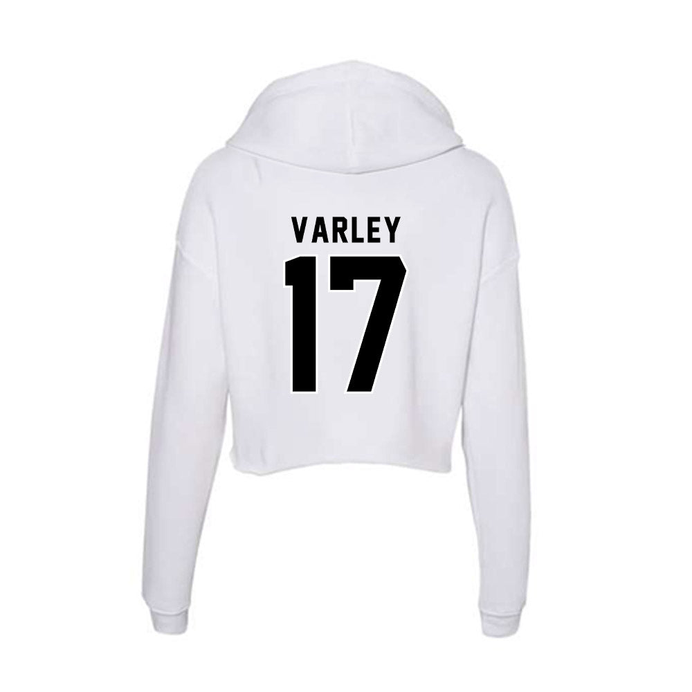 Providence - NCAA Men's Soccer : Mitchel Varley - Women's Crop Fleece Hoodie-1