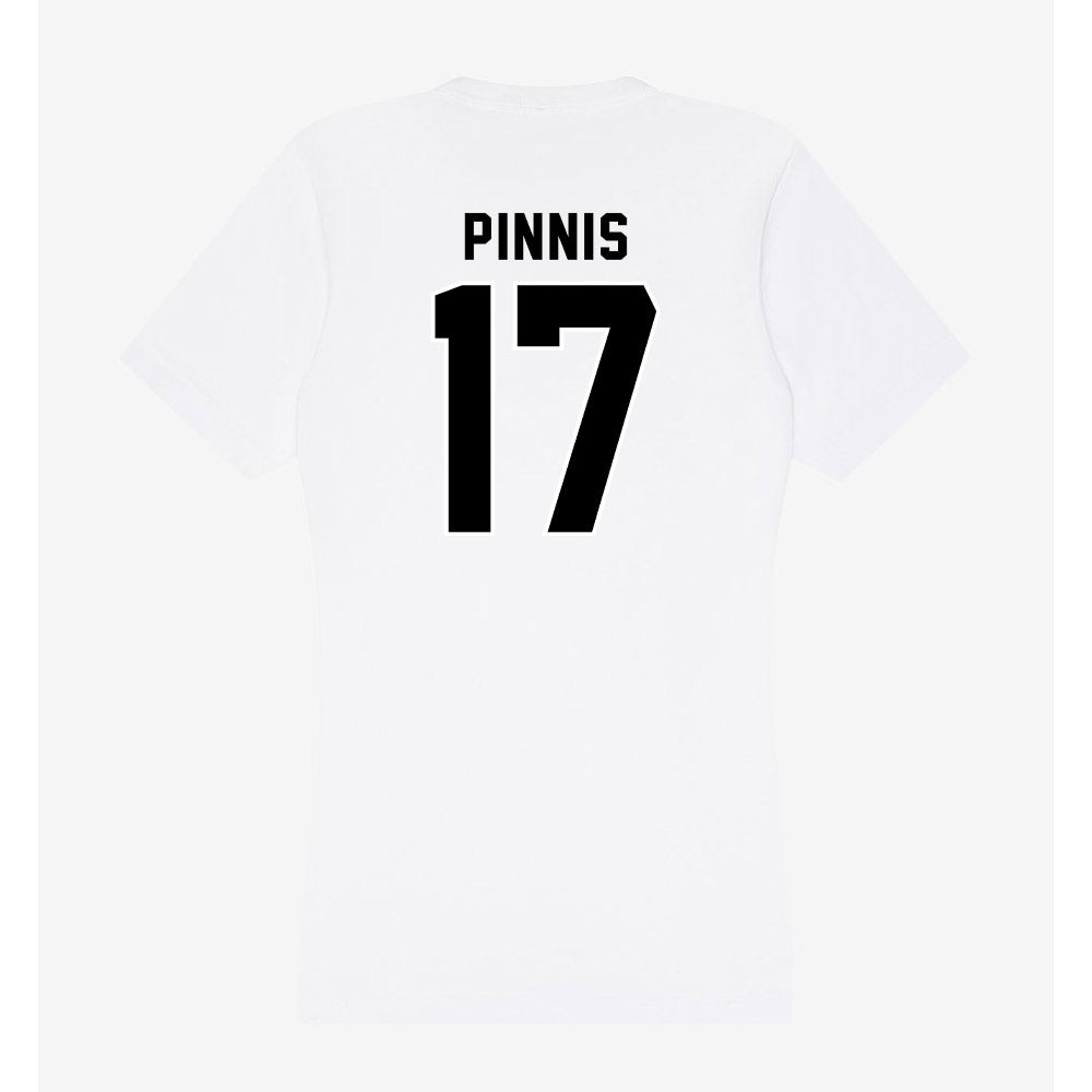 Providence - NCAA Men's Basketball : Peteris Pinnis - Women's V-Neck T-Shirt-1