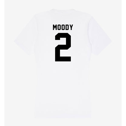 Providence - NCAA Women's Basketball : Princess Moody - Women's V-Neck T-Shirt-1