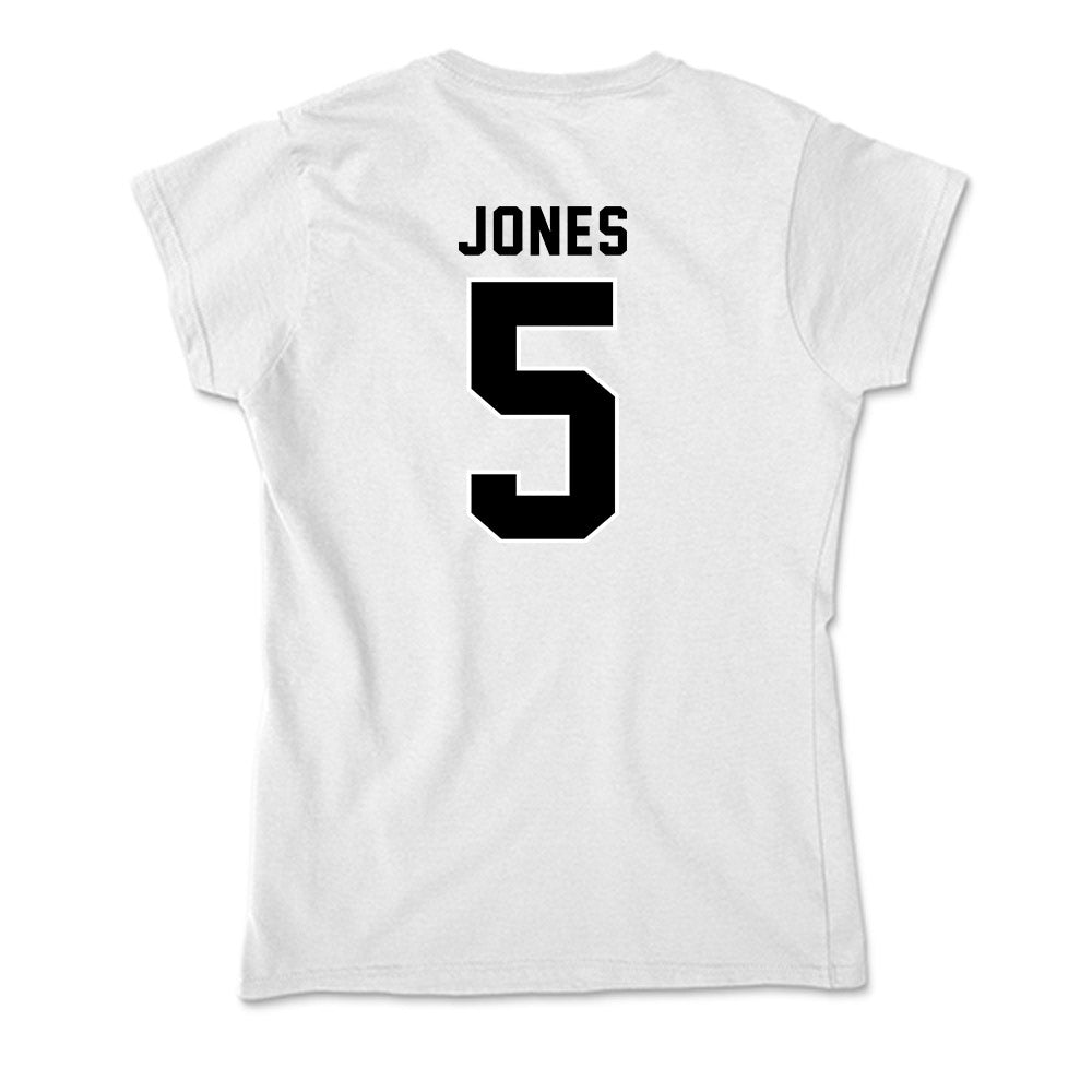 Providence - NCAA Men's Basketball : Jamier Jones - Soft Style Women’s T-Shirt-1