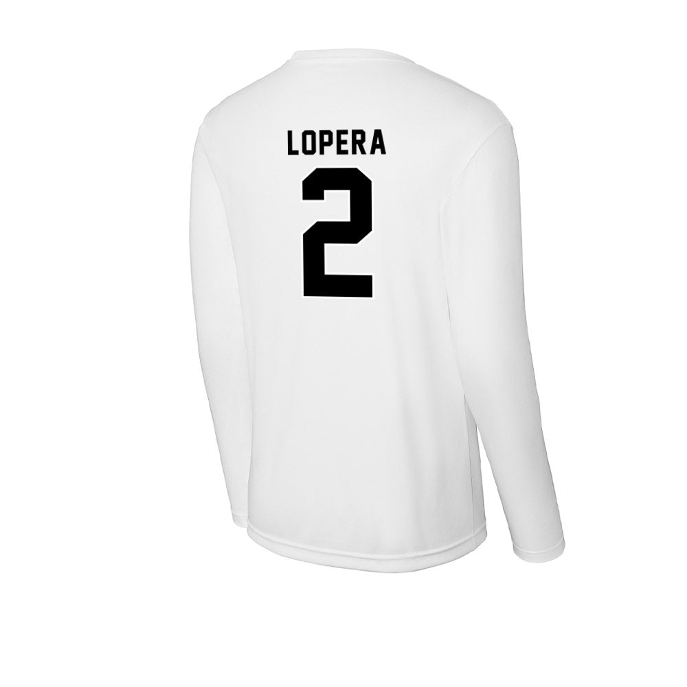 Providence - NCAA Men's Soccer : Steban Lopera - Activewear Long Sleeve T-Shirt-1