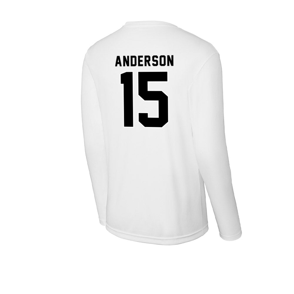 Providence - NCAA Men's Lacrosse : Cooper Anderson - Activewear Long Sleeve T-Shirt-1