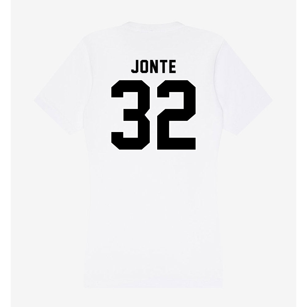 Providence - NCAA Softball : Emily Jonte - Women's V-Neck T-Shirt-1