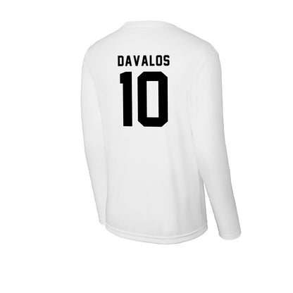 Providence - NCAA Women's Tennis : Elisa Davalos - Activewear Long Sleeve T-Shirt-1