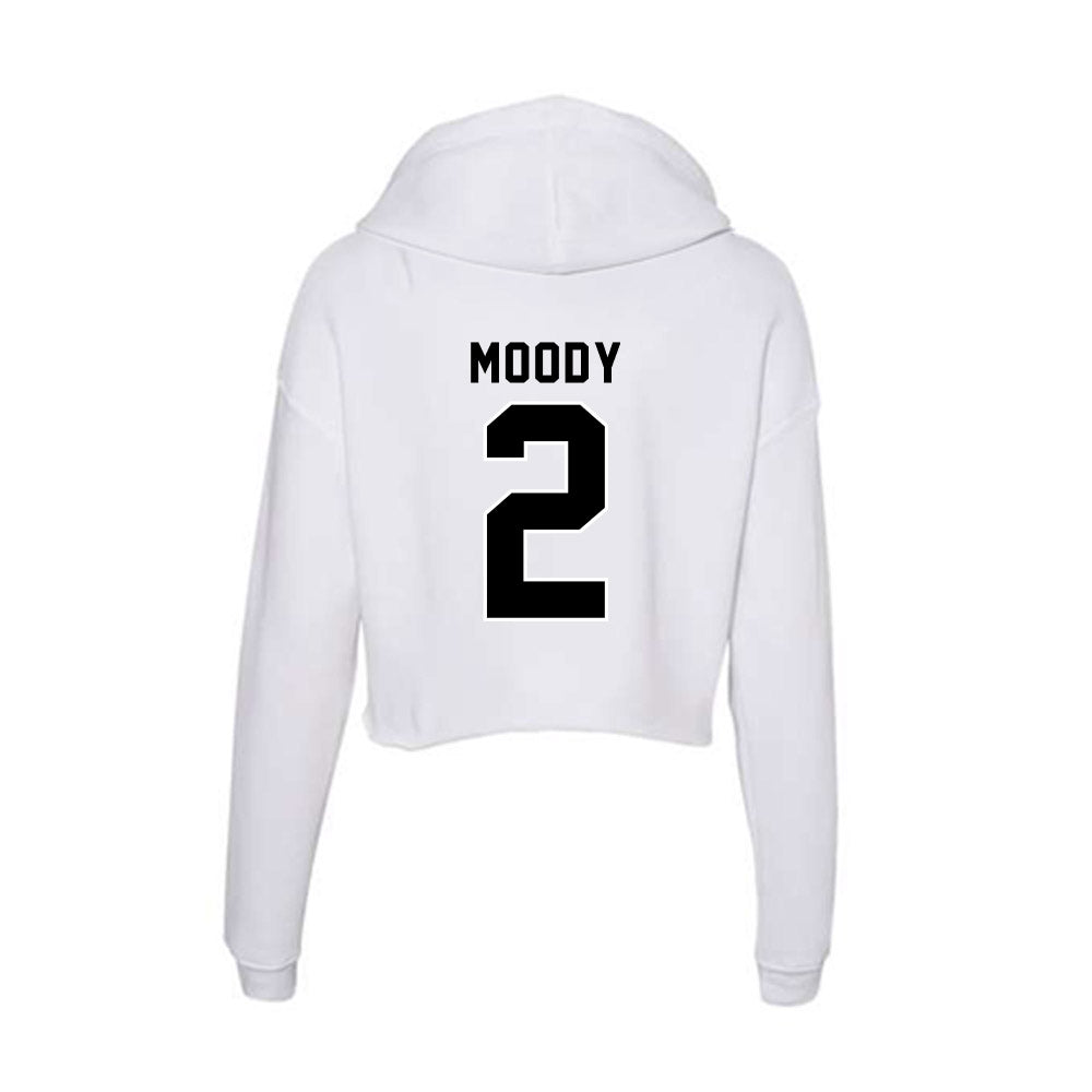 Providence - NCAA Women's Basketball : Princess Moody - Women's Crop Fleece Hoodie-1