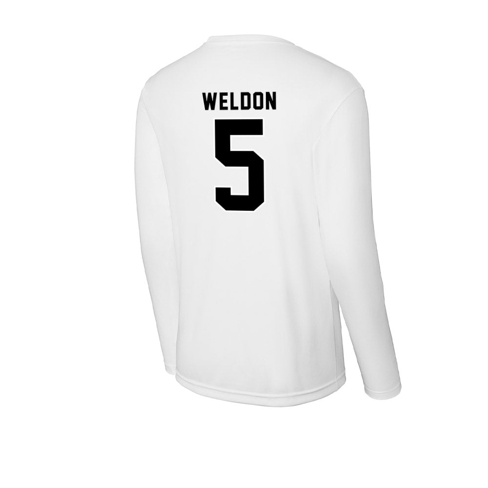 Providence - NCAA Women's Volleyball : Megan Weldon - Activewear Long Sleeve T-Shirt-1