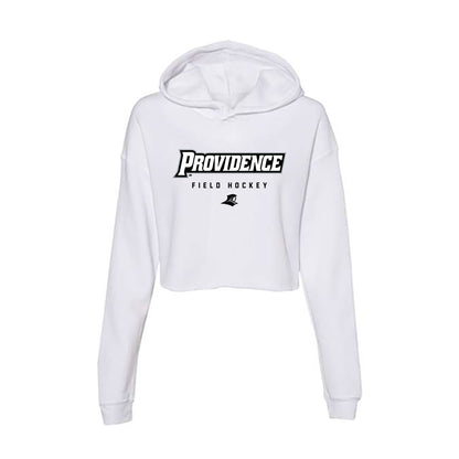 Providence - NCAA Women's Field Hockey : Saar Koper - Women's Crop Fleece Hooded Sweatshirt-0