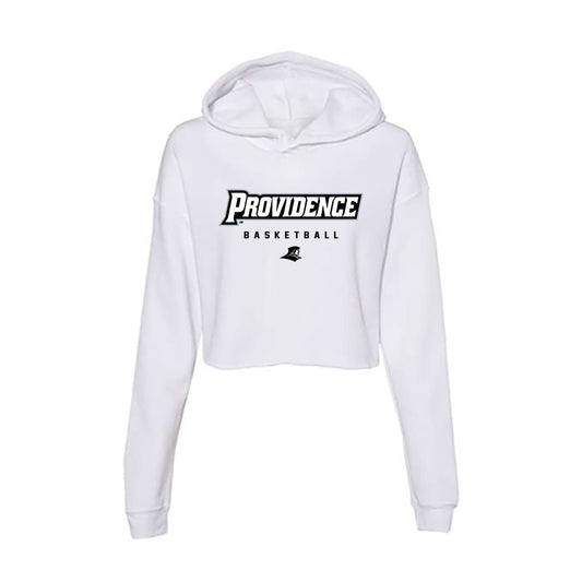 Providence - NCAA Women's Basketball : Kylah Silver - Women's Crop Fleece Hooded Sweatshirt-0