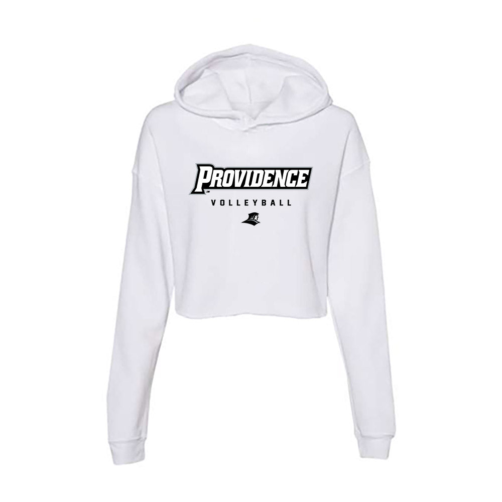 Providence - NCAA Women's Volleyball : Hadley Pride - Women's Crop Fleece Hoodie-0