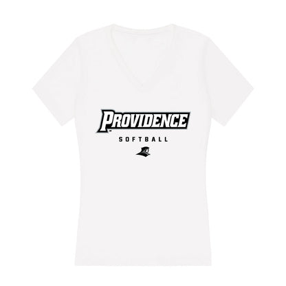 Providence - NCAA Softball : Alannah Hopkins - Women's V-Neck T-Shirt-0