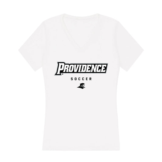 Providence - NCAA Men's Soccer : Ian Morel - Women's V-Neck T-Shirt-0