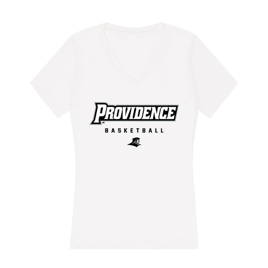 Providence - NCAA Men's Basketball : Jaylen Harrell - Women's V-Neck T-Shirt-0