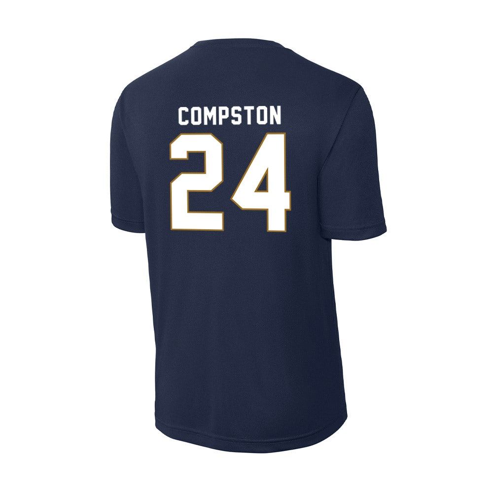 CBU - NCAA Women's Soccer : Amelia Compston - Activewear T-Shirt-1