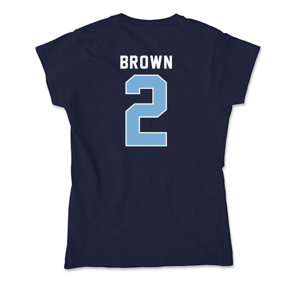 The Citadel - NCAA Football : Zyion Brown - Soft Style Women’s T-Shirt-1