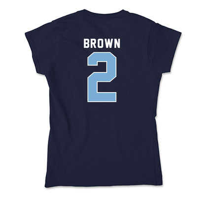The Citadel - NCAA Football : Zyion Brown - Soft Style Women’s T-Shirt-1