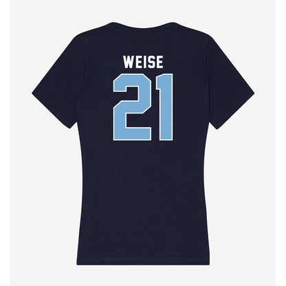 The Citadel - NCAA Women's Volleyball : Samantha Weise - Women's V-Neck T-Shirt-1