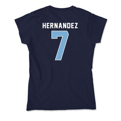 The Citadel - NCAA Men's Basketball : Gabriel Hernandez - Soft Style Women’s T-Shirt-1